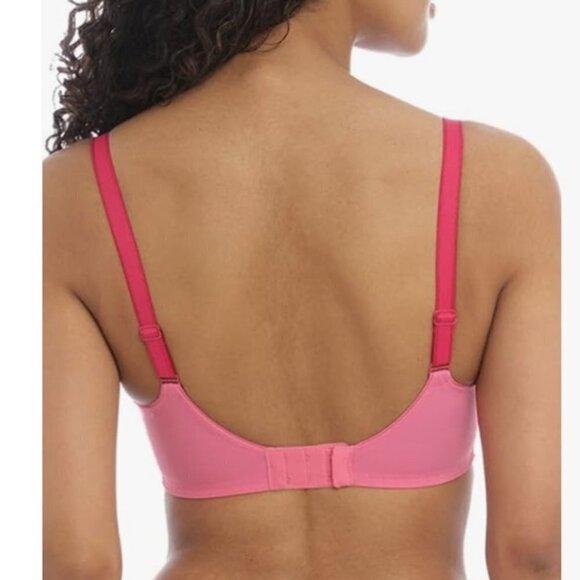 Freya Women's Offbeat Side Support Underwire Bra, 32G Pink - Picture 3 of 8